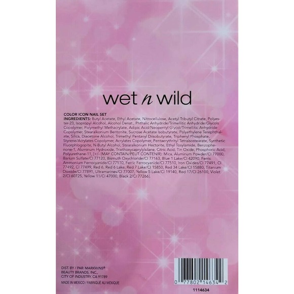 Wet N Wild 6 Pc Nail Polish Gift Set - Color Icon Bold and Brights Polish - Picture 3 of 3